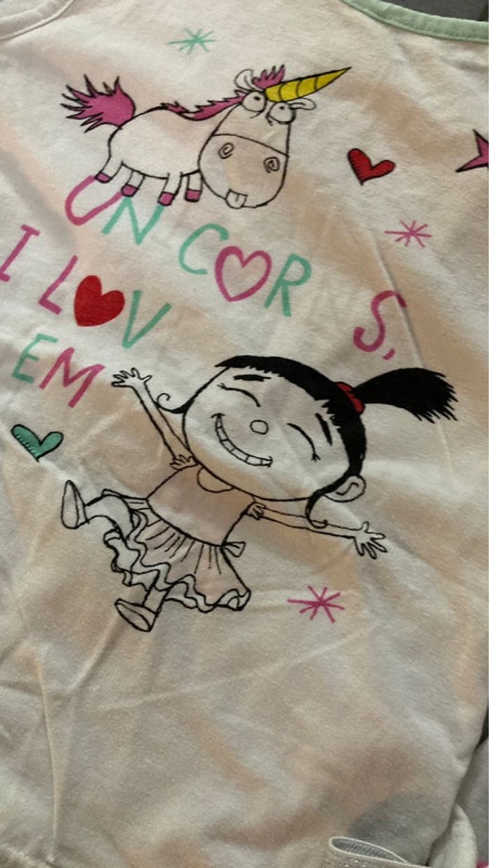 Lot pyjama ensemble nuit vêtement short fille enfant taille 6 ans - photo numéro 4