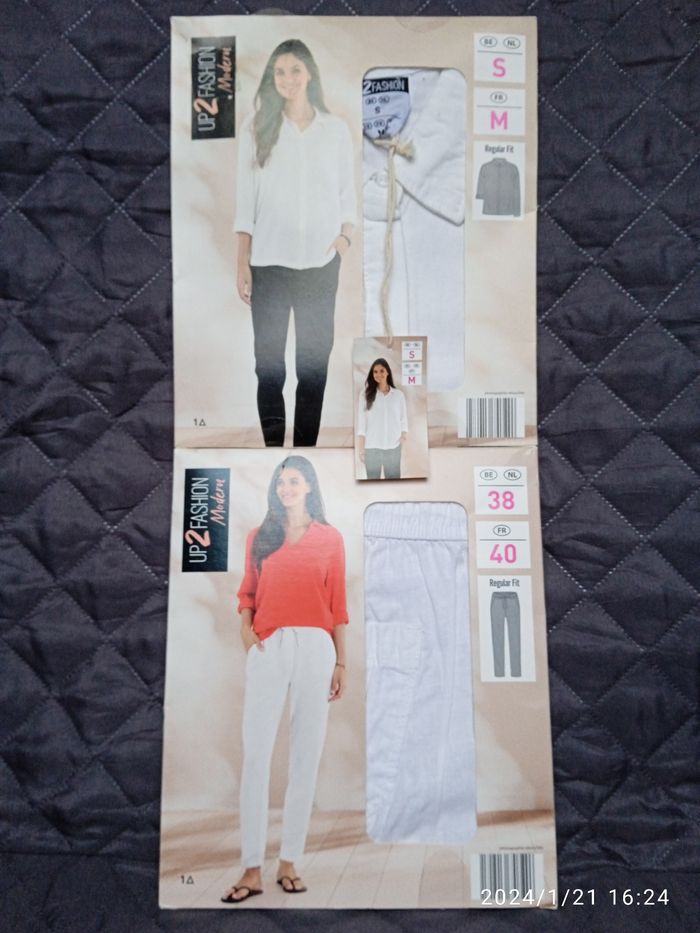 Chemise et pantalon en lin - photo numéro 3