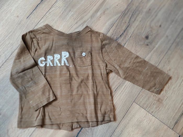 Tee-shirt longues manches 12 mois