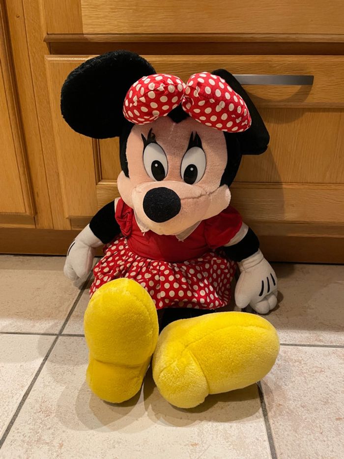 Grande peluche Minnie Mouse vintage (hauteur environ 60cm) - photo numéro 2