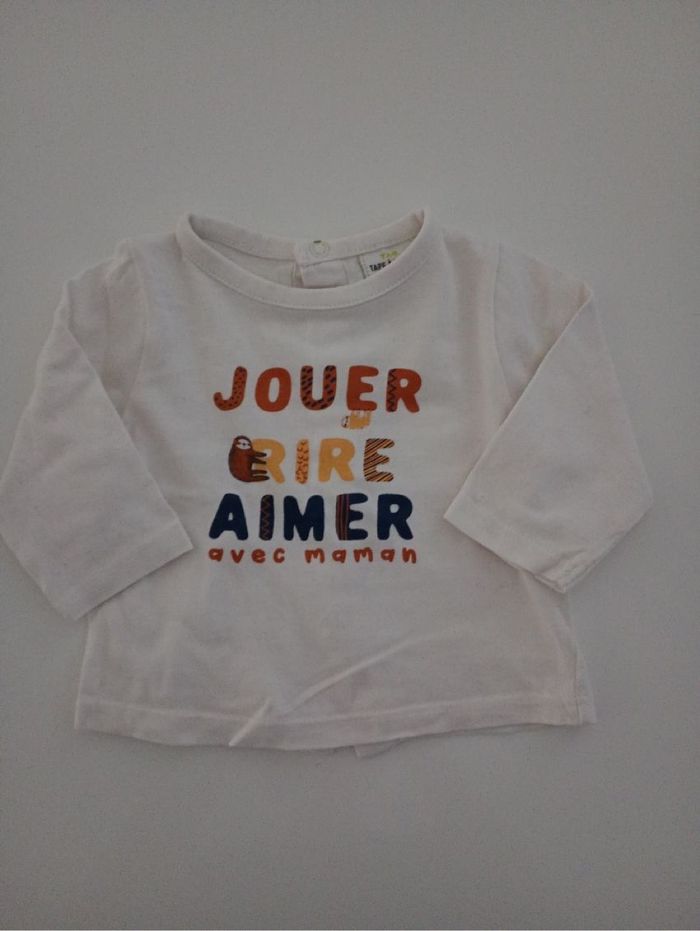 Haut bébé tape à l’œil 3 mois