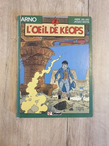 Bande dessinée L'œil de Kéops