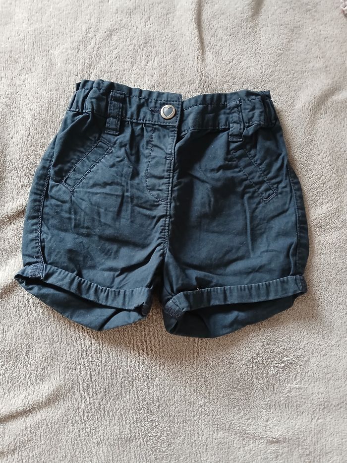 Ensemble été short/haut 12 mois fille - photo numéro 2