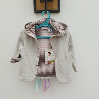 Veste en coton bio