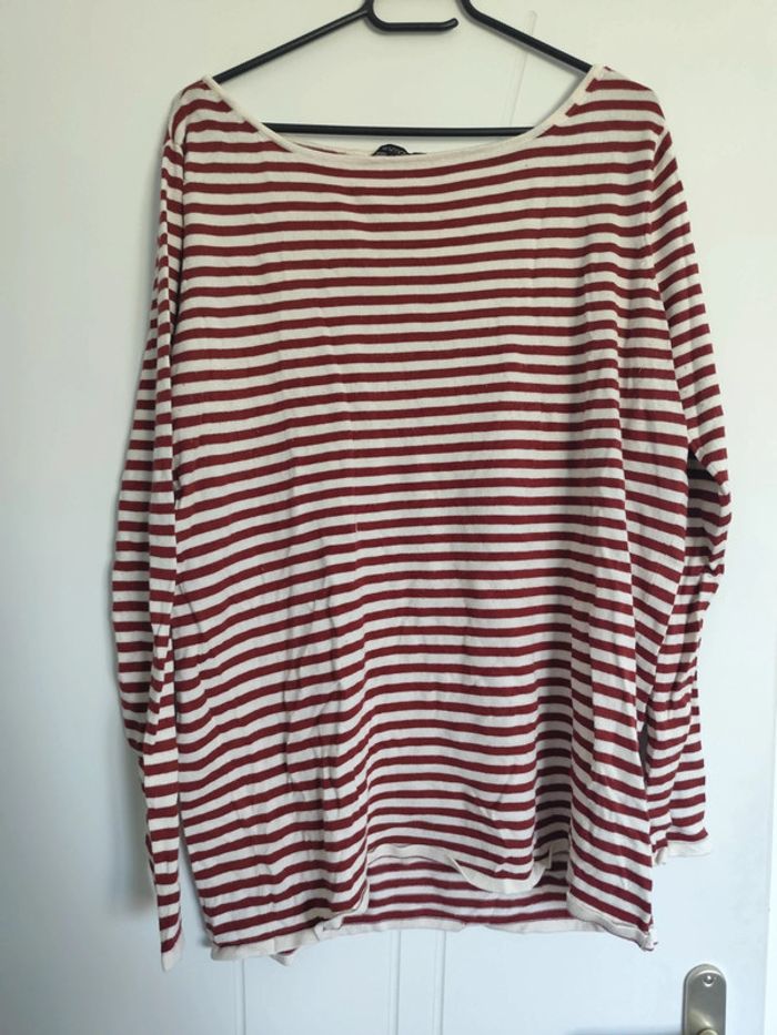 Pull rayé