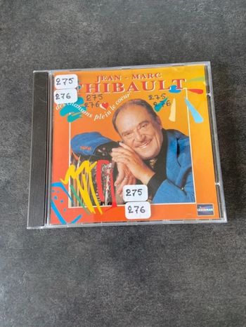 Album Jean Marc Thibault des chansons plein le cœur