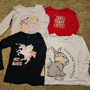 Lot t-shirts manches longues 