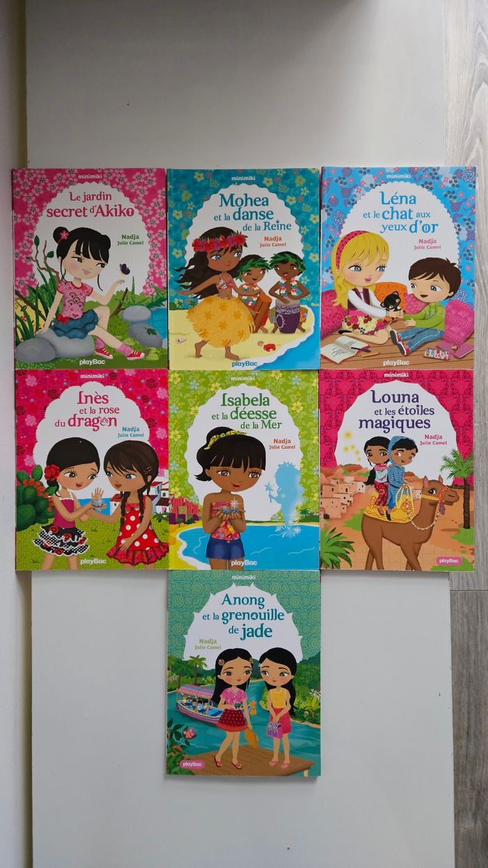 Lot 7 livres Minimiki