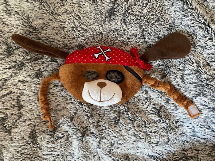 Masque ours pirate - Histoire d’ours