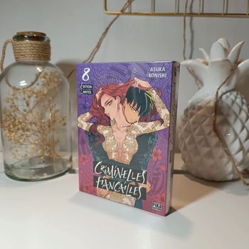 Manga criminelles fiançailles tome 8 édition limitée