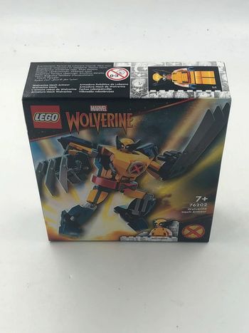 Boîte Lego Marvel Wolverine 76202 neuf
