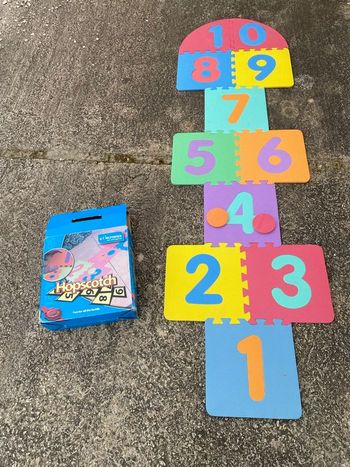 Jeu plein air marelle en mousse géant Kingfisher  