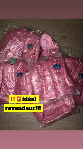 Lots de 10 manteaux stitch 