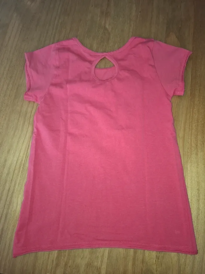 T-shirt Peace and love 3 Pommes 10 ans - photo numéro 2