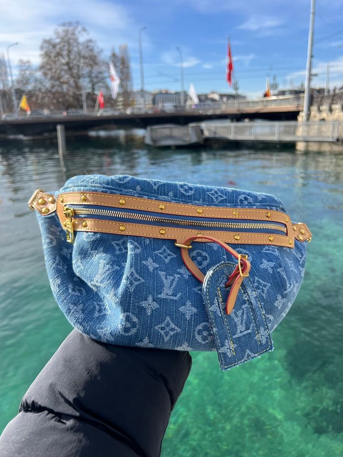 Sac banane femme denim