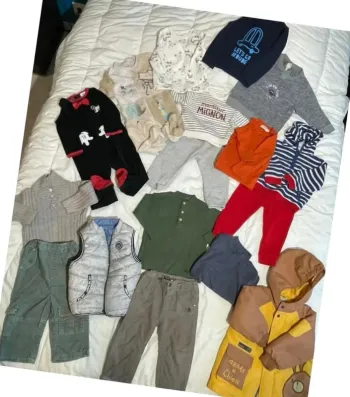 lot de vêtements bébé garçon 18 mois