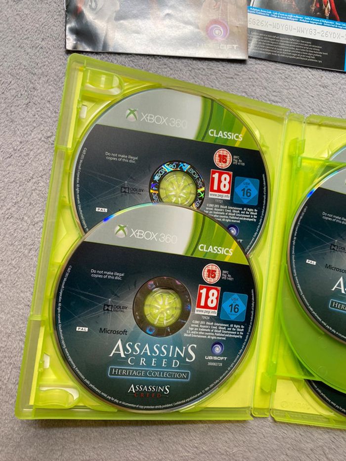 Jeu vidéo Xbox 360 assassin’s creed héritage collection - photo numéro 4