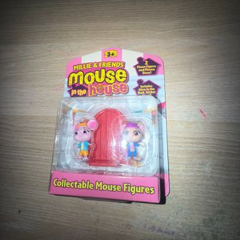 Figurine Millie & Friends mouse in the housse