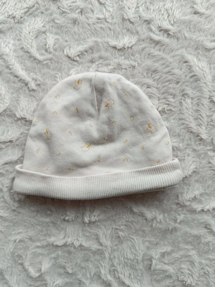 Ensemble 3 pièces (body manches longues+legging avec pied+bonnet) Mixte 1 mois mouton - photo numéro 16