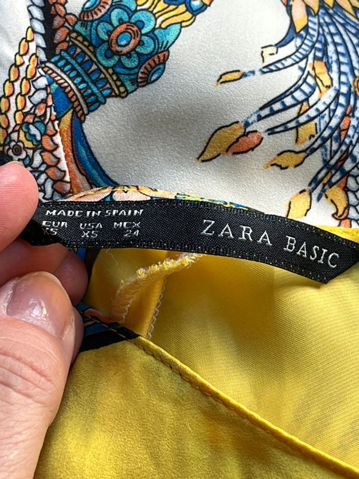 Robe effet foulard Zara XS - photo numéro 6