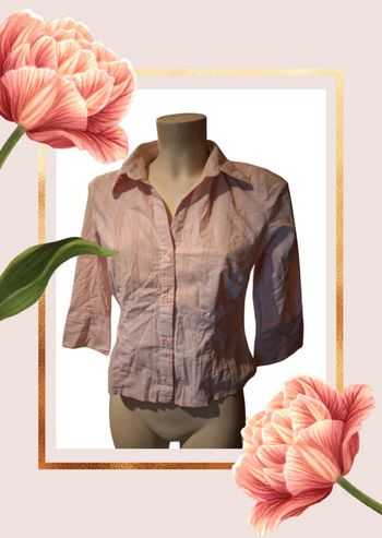 💫🌸Chemisier manches 3/4 femme 🌸💫