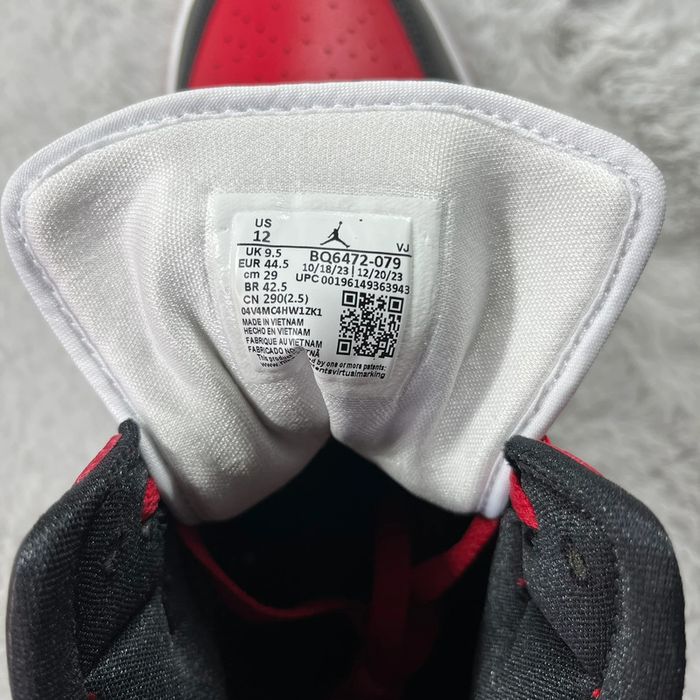 Nike Air Jordan 1 Mid « Black/Gym Red-White » pointure 44.5 - photo numéro 13