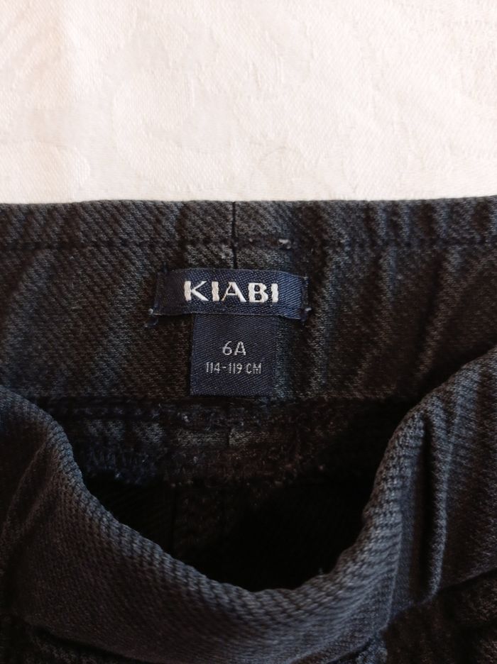 Marc Kiabi taille 6 ans 114 cm ou 119 cm leggings noir avec taille élastique voir photos - photo numéro 3