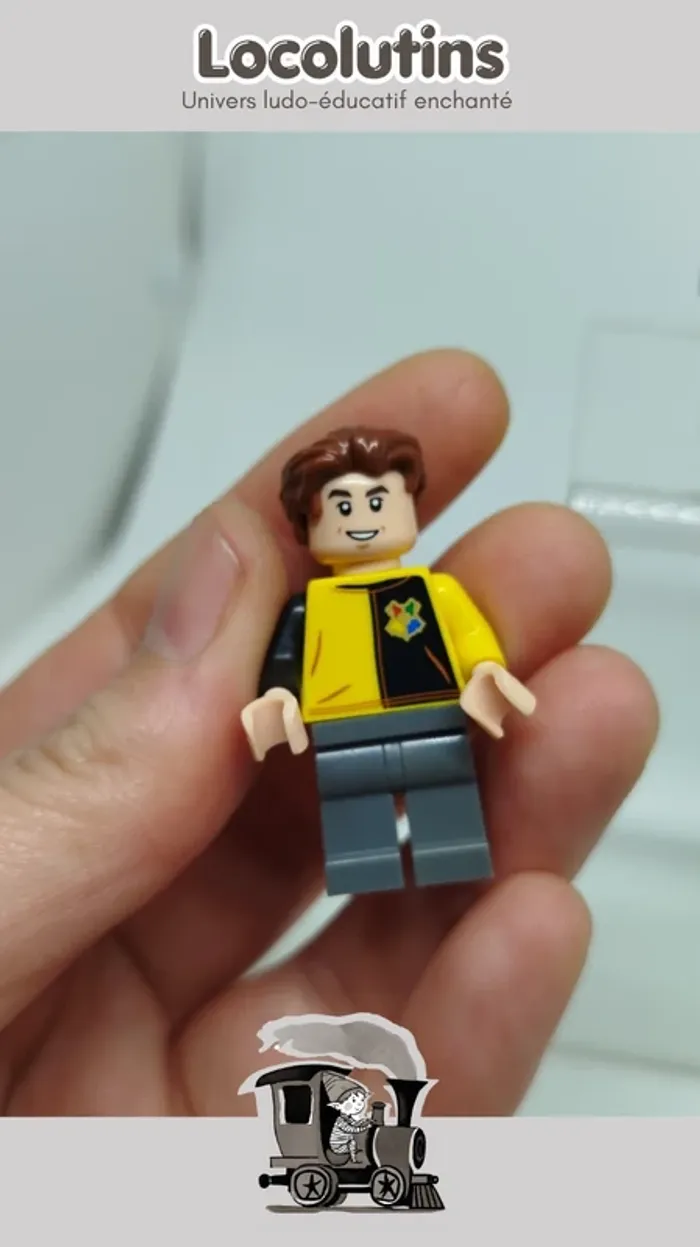 🚂 Figurine Lego Cedric Diggory ▪ coupe de feu Harry Potter - photo numéro 2