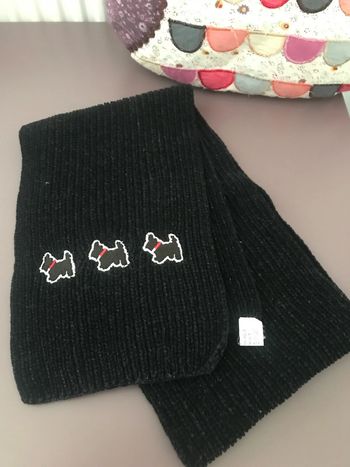 Écharpe fillette Chipie années 90