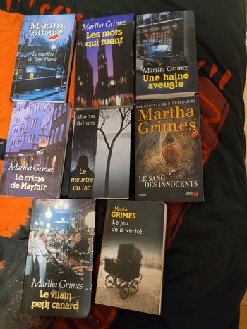 Romans de Martha Grimes