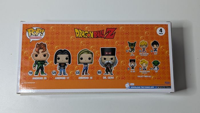 [Funko pop] Figurine Dragon Ball 4 pack SE - photo numéro 2