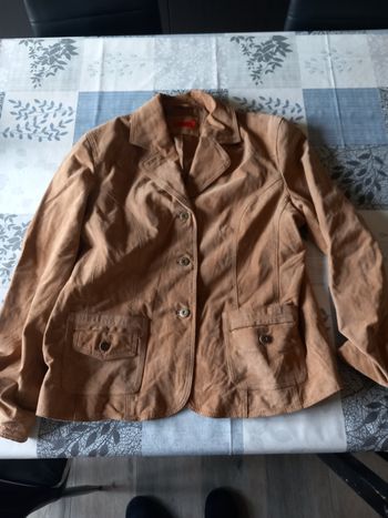 Veste cuir 46