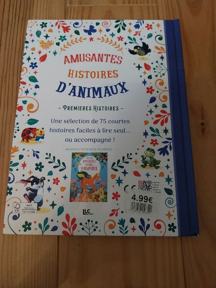 Livre Amusantes histoires d'animaux - photo numéro 2
