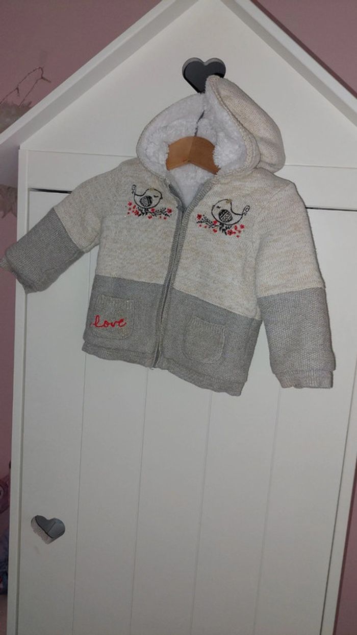 Lot de 2 gilets Orchestra fille 3 mois 60 cm - photo numéro 9