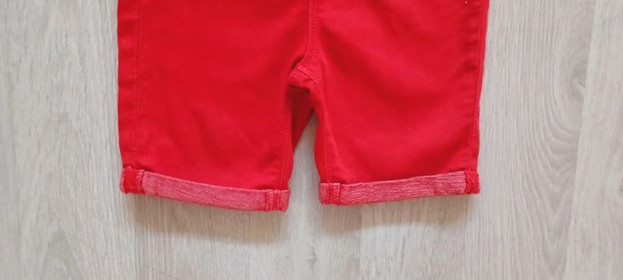 Short/bermuda rouge garçon, taille 23 mois (2 ans), marque Orchestra, en très bon état. - photo numéro 6