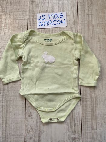 Body à manches longues lapin