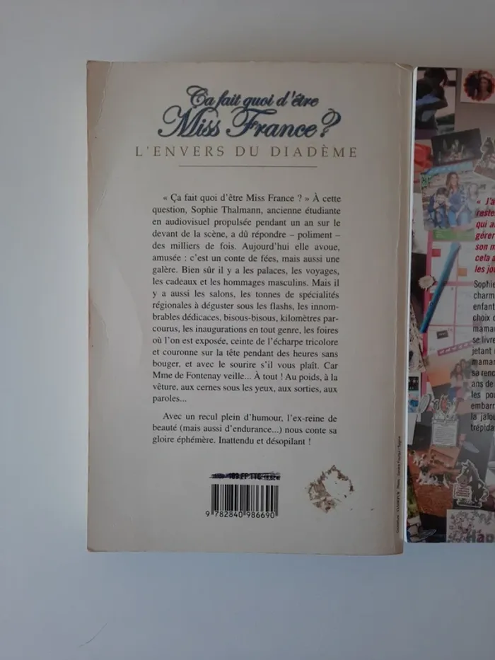 lot livres sophie Thalmann miss france - photo numéro 2