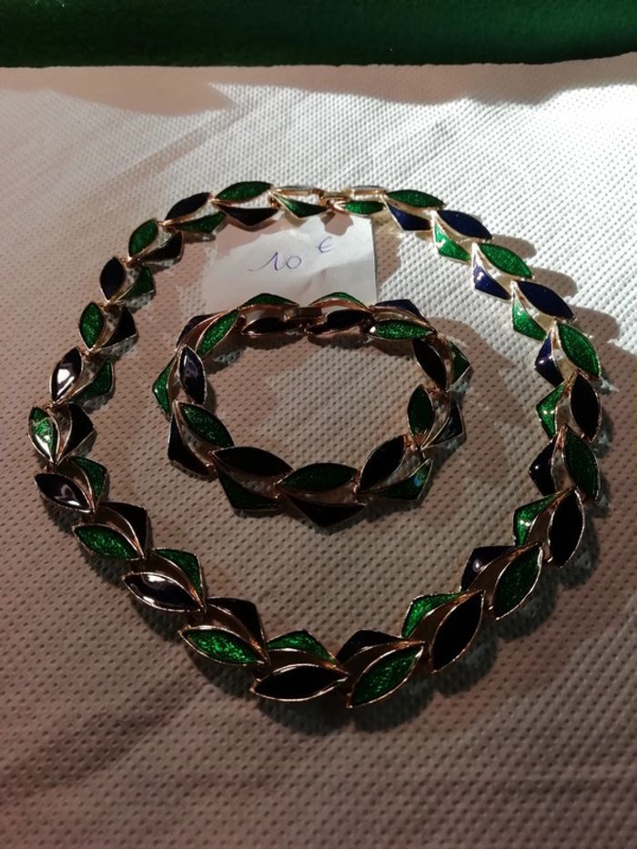 Parure collier +bracelet - photo numéro 2