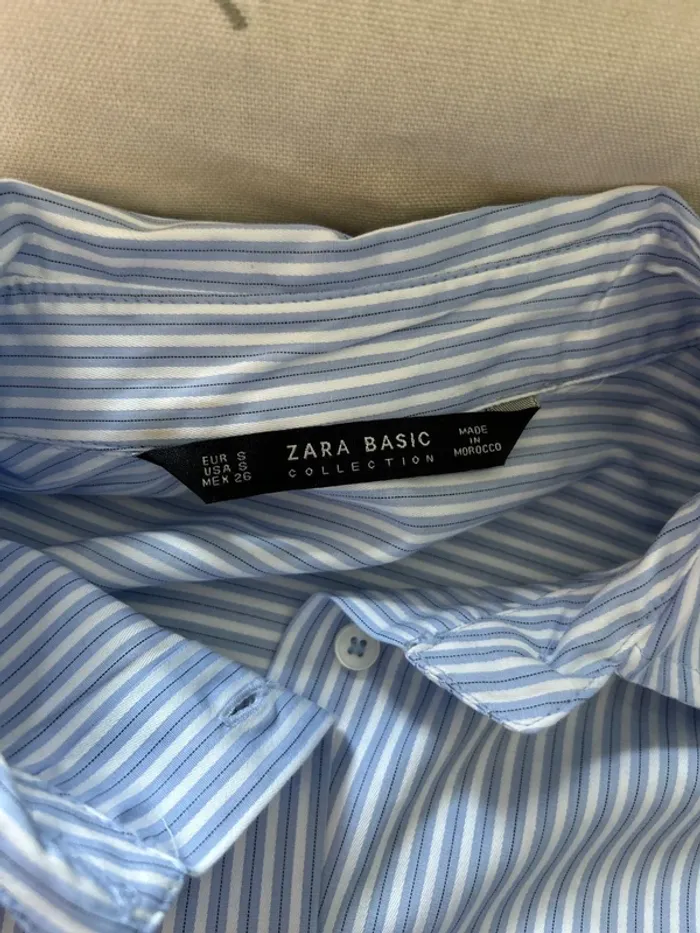 Chemise over size Zara Classic - photo numéro 9