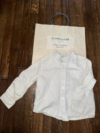 Chemise en lin Cyrillus 36 mois