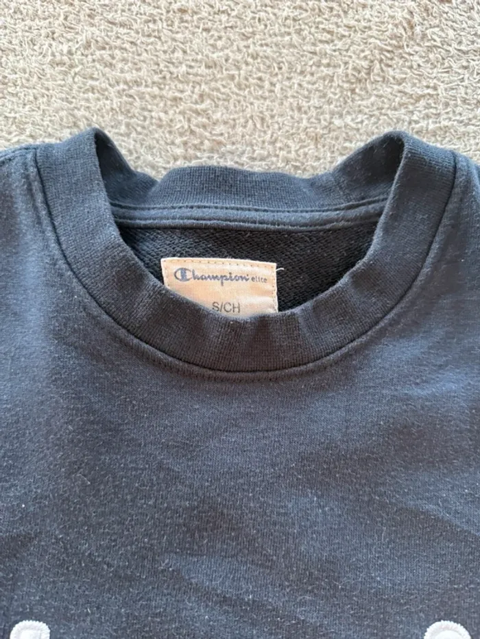 Sweat Champion bleu marine – Taille S/CH - photo numéro 4