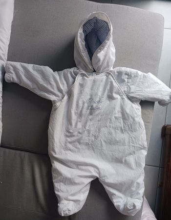 Combinaison blanche 6 mois