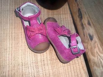 Babies Chaussures mod8 p 21 fille été comme hiver rose à paillettes neuf p21