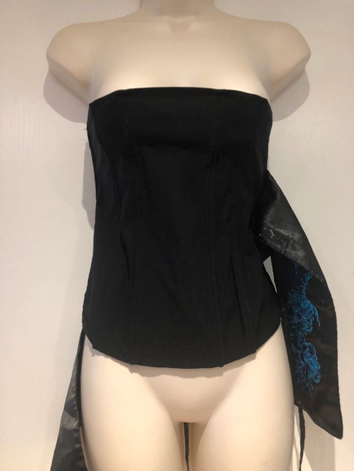 Bustier top Épaules découvertes Pimkie taille 34 - photo numéro 3