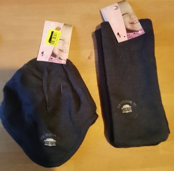 Bonnet et écharpe