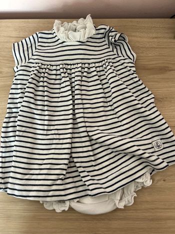 Robe  bébé petit bateau