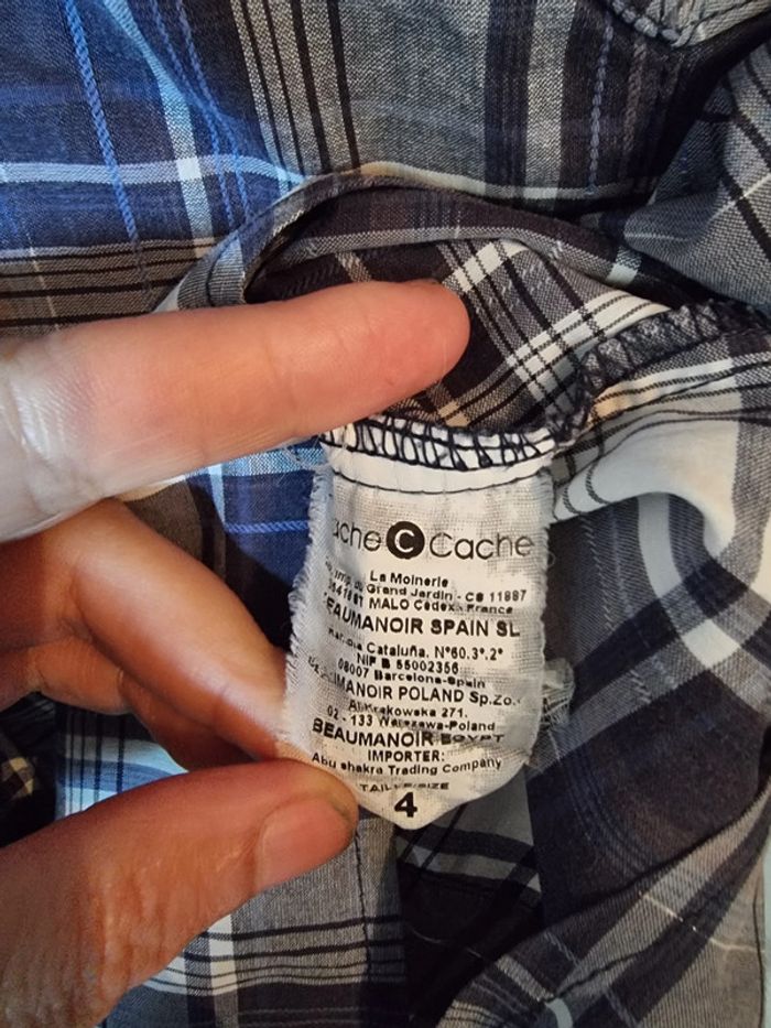 Chemise 3/4 Cache cache - photo numéro 4