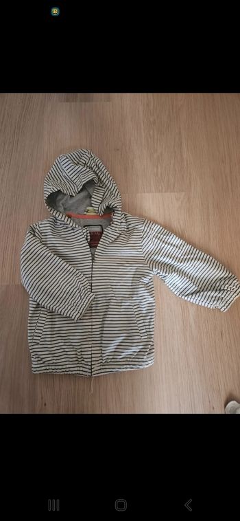 Imperméable marinière