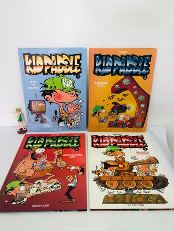 Kid Paddle tome 1,2,3,4