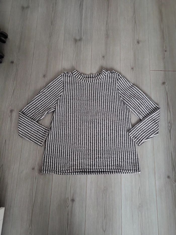 Pull ml pied de poule grain de malice T L